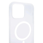 Чехол для iPhone 14 Pro Max Wlons с MagSafe прозрачный матовый с рамкой Белый 250_100_135515