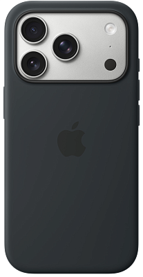 Чехол для iPhone 17/18 Pro Max Silicone Case with MagSafe – Black