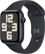 Часы Apple Watch Series SE 2024 44mm Aluminium Case GPS Sport Band Midnight S/M 500_191_321433