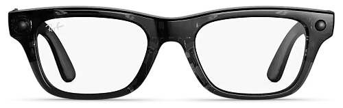 Умные очки Ray-Ban Blayzer Optics (Gen 2) - Shiny Transparent Black/Clear - Size M (S50) RW7001 500_191_884989