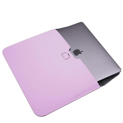 Кожаная сумка-чехол DDC Sleeve with Stand на MacBook 15/16.2 Лиловый 400_400_131631