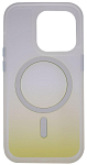 Чехол для iPhone 14 Pro Max с MagSafe матовый градиент Желтый 250_100_135744