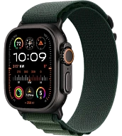 Часы Apple Watch Ultra 2 49mm Black Titanium Case GPS+Cellular Alpine Loop Dark Green M 500_191_235588
