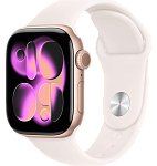 Часы Apple Watch Series 11 42mm Rose Gold Aluminium Case GPS Sport Band Light Blush M/L 250_100_526517