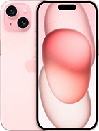Смартфон Apple iPhone 15 128GB nano-Sim + eSim Pink 500_191_108497