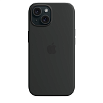 Чехол для iPhone 15 Silicone Case with MagSafe - Black