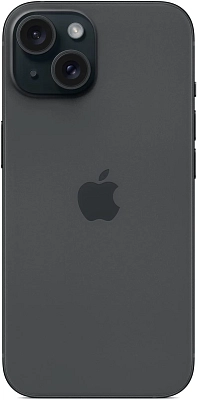 Смартфон Apple iPhone 15 128GB eSim Black (Чёрный)