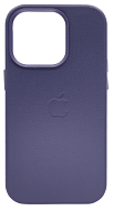Чехол для iPhone 14 Pro кожаный с MagSafe Фиолетовый 500_191_585594