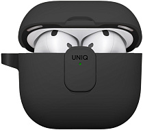 Чехол для AirPods 4 Uniq Clyde - Charcoal/Dark Grey 500_191_623833