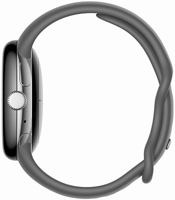 Часы Google Pixel Watch Polished Silver Case/Charcoal 400_400_641138
