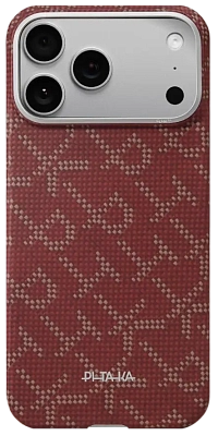 Чехол для iPhone 17 Pro Pitaka Edge Ultra Slim Case - Gold/Red 400_400_762016