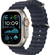Часы Apple Watch Ultra 2 49mm Titanium Case GPS+Cellular Ocean Band Navy 500_191_191442