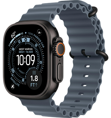 Часы Apple Watch Ultra 3 49mm Titanium Case Black / Ocean Band Anchor Blue 400_400_640870