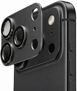 Защитное стекло Mossily на блок камер 18 Pro - Black