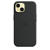 Чехол для iPhone 15 Silicone Case with MagSafe - Black