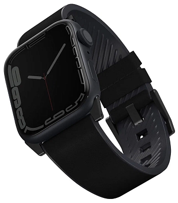 Ремешок Uniq Straden для Apple Watch 45/44/42 мм - Black 400_400_644420