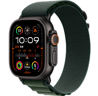 Часы Apple Watch Ultra 2 49mm Black Titanium Case GPS+Cellular Alpine Loop Dark Green L 500_191_640617