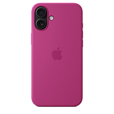 Чехол для iPhone 16 Plus Silicone Case with MagSafe - Fuchsia 400_400_212000