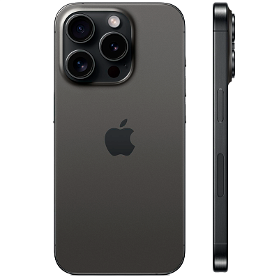 Смартфон Apple iPhone 15 Pro 128GB eSim Black Titanium 400_400_633426