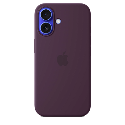 Чехол для iPhone 16 Silicone Case with MagSafe - Plum 400_400_642266
