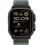 Часы Apple Watch Ultra 2 49mm Black Titanium Case GPS+Cellular Trail Loop Green M/L 250_100_191335