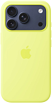 Чехол для iPhone 17 Pro Max Silicone Case with MagSafe – Neon Yellow 250_100_656506