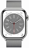 Часы Apple Watch Series 8 41mm Stainless Steel Case GPS+Cellular Milanese Loop Silver 100_100_640119