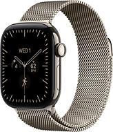 Часы Apple Watch Series 12 46mm Titanium Case Natural Milanese Loop S/M 500_191_851944