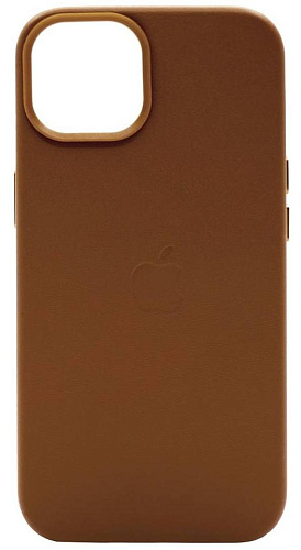 Чехол для iPhone 14 Pro Max кожаный с MagSafe Коричневый 250_100_533924
