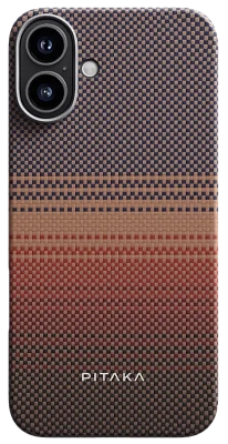 Чехол для iPhone 16 Pitaka Tactile Woven Case - Sunset 400_400_534362