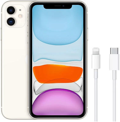 Смартфон Apple iPhone 11 128GB White 400_400_630870