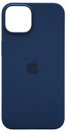 Силиконовый чехол для iPhone 14 Plus Синий 500_191_532386
