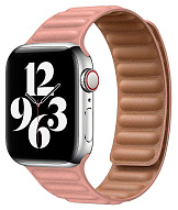 Ремешок из эко-кожи для Apple Watch 38/40/41 мм с магнитной застежкой, Pink 500_191_117681