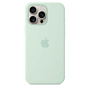 Чехол для iPhone 16 Pro Max Silicone Case with MagSafe - Aquamarine 100_100_642156