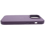 Чехол для iPhone 14 Pro Max кожаный с MagSafe Темно-фиолетовый 250_100_132111