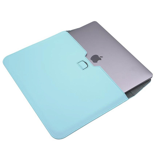 Кожаная сумка-чехол DDC Sleeve with Stand на MacBook 15/16.2 Голубой 250_100_131636