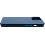 Чехол для iPhone 14 кожаный с MagSafe Темно-синий 250_100_132289