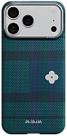 Чехол для iPhone 17 Pro Max Pitaka Edge Ultra Slim Case Flora in Grid - Forest Dawn 250_100_800310