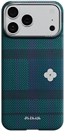 Чехол для iPhone 17 Pro Max Pitaka Edge Ultra Slim Case Flora in Grid - Forest Dawn 500_191_800303