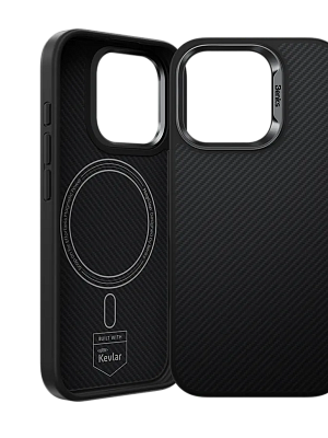 Чехол для iPhone 16 Pro Benks Armor Air Phone Case Built with Kevlar Black 400_400_358891