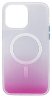 Чехол для iPhone 14 Pro с MagSafe матовый градиент Розовый 500_191_534131