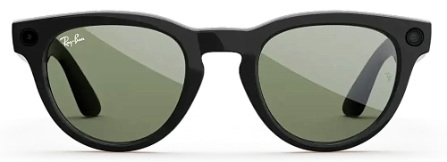 Умные очки Ray-Ban Headliner (Gen 2) - Shiny Black/Graphite Green Transitions - Size M (S50) RW4013 500_191_884998