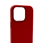 Чехол для iPhone 14 Pro Max кожаный с MagSafe Красный 250_100_124184