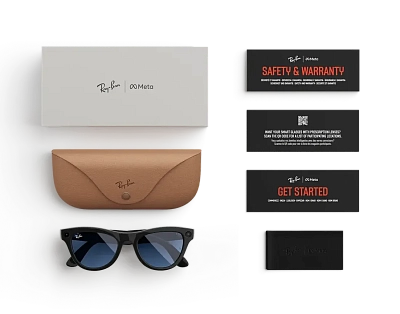 Умные очки Ray-Ban Skyler (Gen 1) - Shiny Black/Cerulean Blue Transitions - Size M (S52) RW4010 400_400_882716