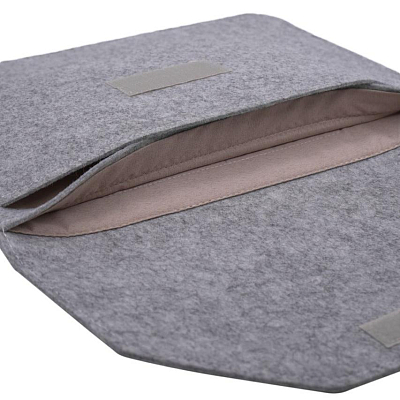 Сумка-чехол на MacBook 13-14.2 DDC Felt Bag (серый) 400_400_131251