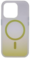 Чехол для iPhone 14 Pro Max с MagSafe матовый градиент Желтый 500_191_533994
