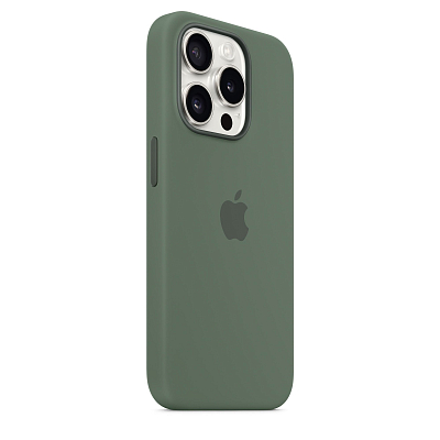 Чехол для iPhone 15 Pro Max Silicone Case with MagSafe - Cypress