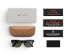 Умные очки Ray-Ban Skyler (Gen 2) - Shiny Black/Green - Size M (S52) RW4014 100_100_882613