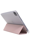 Прозрачный чехол-книжка для iPad Pro 12.9 с тройным загибом Розовый 250_100_121723