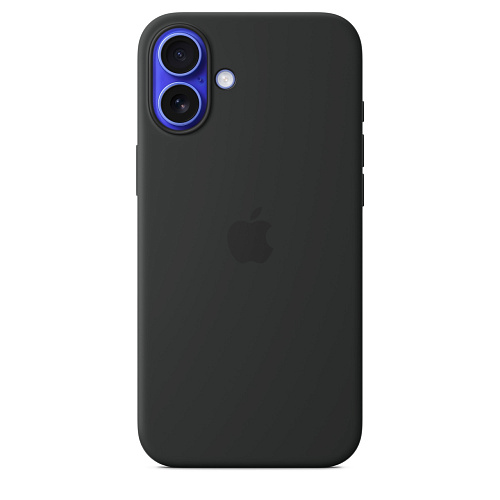 Чехол для iPhone 16 Plus Silicone Case with MagSafe - Black 250_100_534379